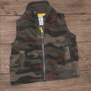 Boys fleece vest